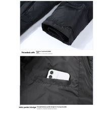 Winter Middle-aged And Elderly Down Jacket Men's Short Thickened