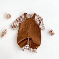 Children's Plaid Shirt Autumn South Korea