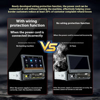 7-inch Telescopic Screen Vehicle-borne Bluetooth Player