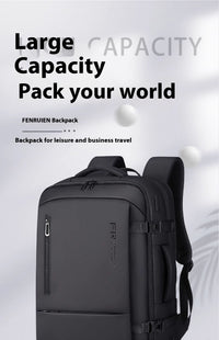 A Large Capacity Backpack For Men's Commuting Travel