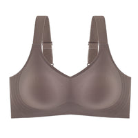 3D Jelly Stick Soft Support Gathering Bra Summer Thin Section Traceless Underwear Accessory Breast Push Up Bra