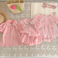 Baby Jumpsuits Out Cute Shorts Two-piece Set