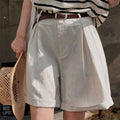 Wide Leg Loose Slimming Casual Hot Pants For Women