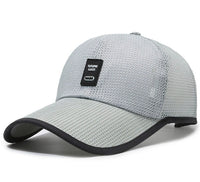 Breathable Baseball Cap-Black-1 Top