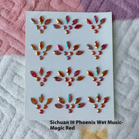 Comes With Sticky Pearl Stick-on Crystals Transparent Photo Shoot