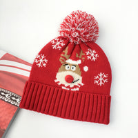 Fawn Hood, Woolen Hat, Warm Knitted Hat