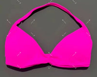 Womens High-intensity Halter Bra With Chest Pads