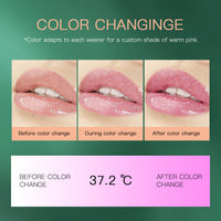 Temperature-Responsive Mirror-Like Dewy  Hydrating Lip Oil For Plump  Radiant Lips