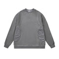 American Retro Ruffian And Handsome Creative Round Neck Long Sleeves