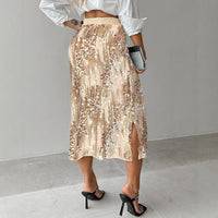 Women's Versatile Solid Color Fashionable Sequin Skirt