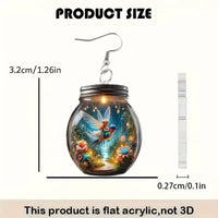 Creative Acrylic Decorative EarringsEar Drops