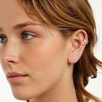 Single Bow Ear Clip Special Fashion Personality Daily
