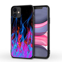Suitable for XS / XR / 11pro Green Flame Mobile Phone Case