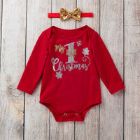 Three-piece baby girl TUTU skirt suit