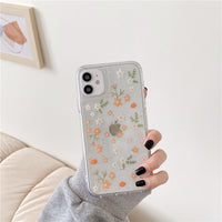 Mobile Phone Shell Transparent Tide Brand Epoxy Glitter Starry Sky