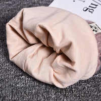 Infant Fall And Winter Thick Warm Wool Ball Baby Knit Caps Boys And Girls Wool Hat Deer Ears