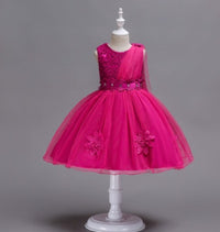 Bow mesh dress