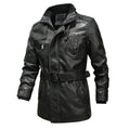 Motorcycle washed leather