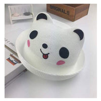 month baby straw boy sun hat