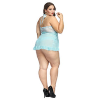 Oversized lace nightdress