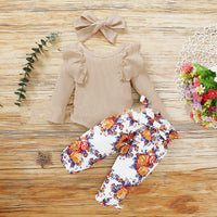 Girls' long sleeve suit