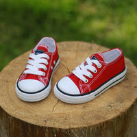 Canvas Shoes Non-slip Casual Shoes Student Parent-child Shoes New Baby Shoes White Shoes