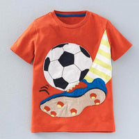 Pure cotton printed casual children's wear
