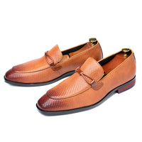 Big Yards Business Leisure Men Leather Shoes