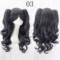 Double tiger clip style lolita wig