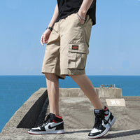 Pure Cotton Workwear Shorts Men's Summer