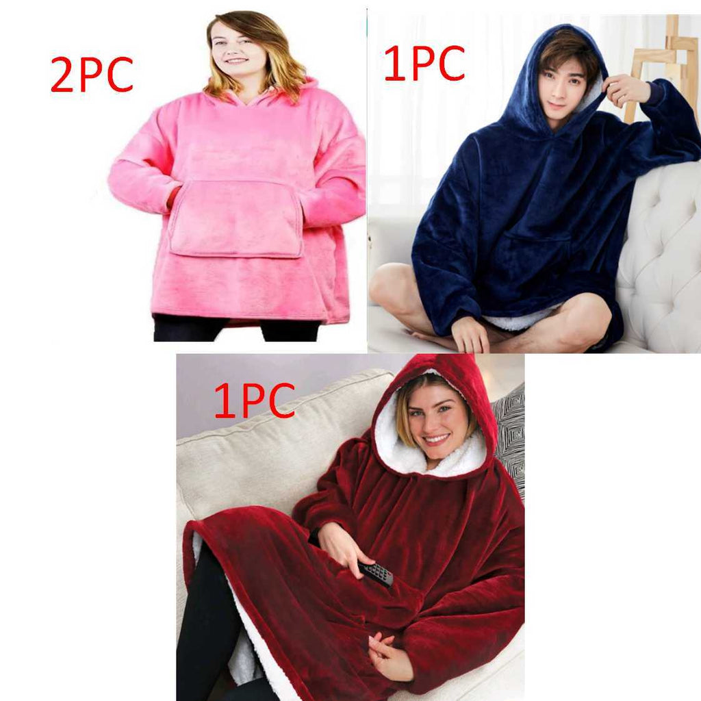 Plush Blanket Hoodie