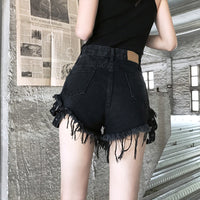 Women's raw shorts