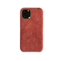 Solid color velvet case