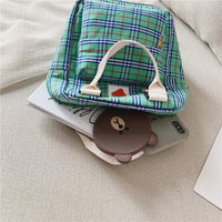 Fashion Mini cartoon checked children's backpack