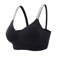 Silver-Backed Vest With Underwire Without Underwire