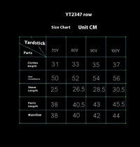 Cross-border New Arrival Infant Trousers Solid Color Rib Fabric Suit
