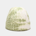 Tie-dye knitted hat