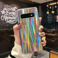 Laser colorful mobile phone case