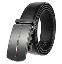 New Men's Automatic Buckle Casual Leather Belt