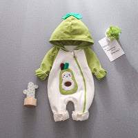 Newborn Super Cute Outing Clothes With Hood