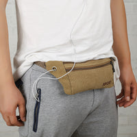 Multi-functional canvas pockets for men