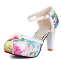 Belt Buckle High Heel Baotoe Women's Shoes
