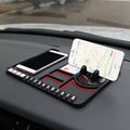 Car mobile phone bracket car anti-skid pad car car navigation device anti-mite pad instrument panel multi-function storage pad