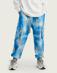 Pocket trousers with belt buckle
