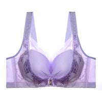 Large size no steel ring gather bra