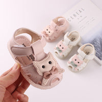 Transparent non-slip rubber toddler shoes