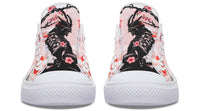 Fashion Printed Couple High Top Canvas Shoes