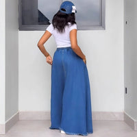 Womens Denim Skirts From Europe And The US