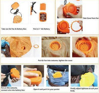 Inflatable dinosaur costume