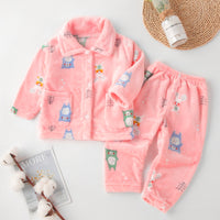 Children's flannel pajamas